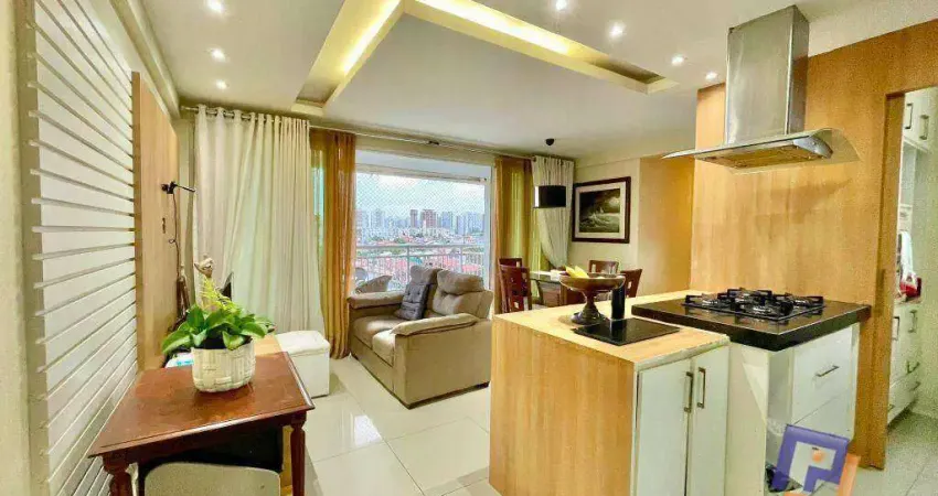 Apartamento próx. ao lago jacarey com 3 quartos à venda, 74 m² - condomínio allegro - fortaleza/ce