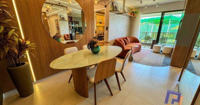 Apartamento no Piazza com 2 quartos à venda - Engenheiro Luciano Cavalcante - Fortaleza/CE
