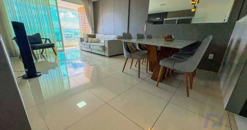 Apartamento no cambeba com 3 quartos à venda, 99 m² - estação das flores - fortaleza/ce