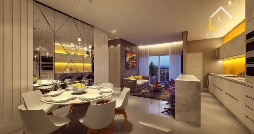 Apartamento com 2 dormitórios à venda, 122 m² por R$ 948.061,81 - Atiradores - Joinville/SC