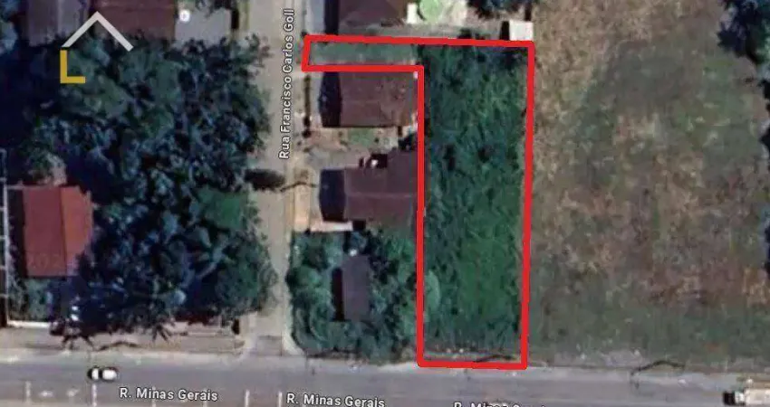 Terreno à venda, 1065 m² por R$ 720.000,00 - Nova Brasília - Joinville/SC
