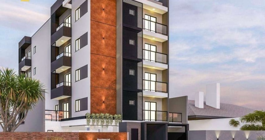 Apartamento com 1 dormitório à venda, 55 m² por R$ 280.000,00 - Saguaçu - Joinville/SC