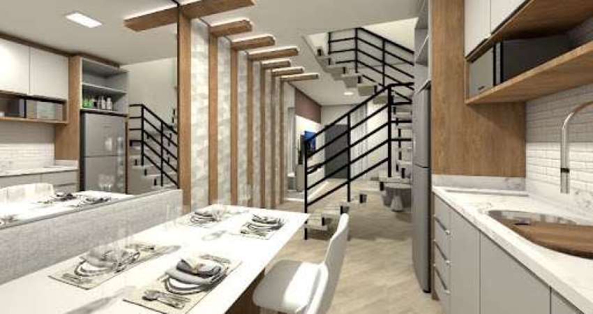 Casa com 2 suítes à venda, 80 m² por R$ 399.900 - Vila Nova - Joinville/SC