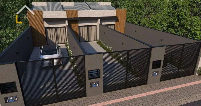 Casa com 2 dormitórios à venda, 54 m² por R$ 360.000,00 - Aventureiro - Joinville/SC