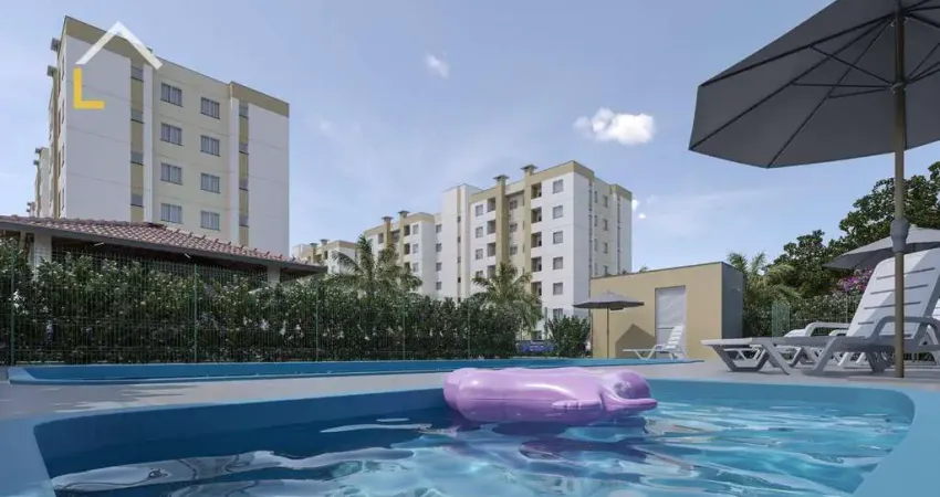 Apartamento com 2 dormitórios à venda, 59 m² por r$ 310.580,00 - pirabeiraba - joinville/sc