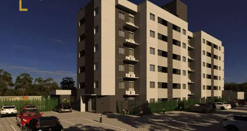 Apartamento com 2 dormitórios à venda, 45 m² por r$ 264.500,00 - fátima - joinville/sc