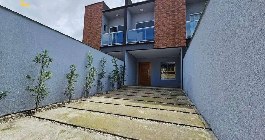 Casa com 3 dormitórios à venda, 110 m² por R$ 610.000,00 - Bucarein - Joinville/SC