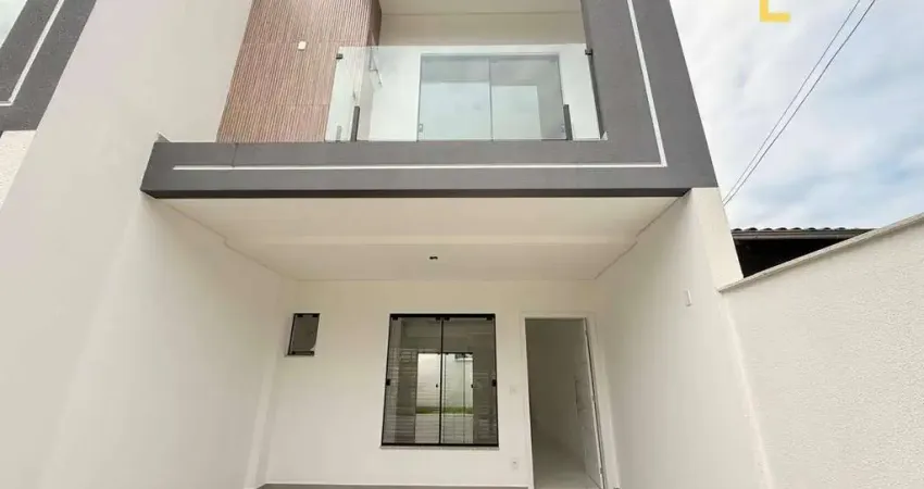 Casa  Geminada com 3 dormitórios, sendo1 suíte, à venda, 110 m² por R$ 599.000 - Bom Retiro - Joinville/SC