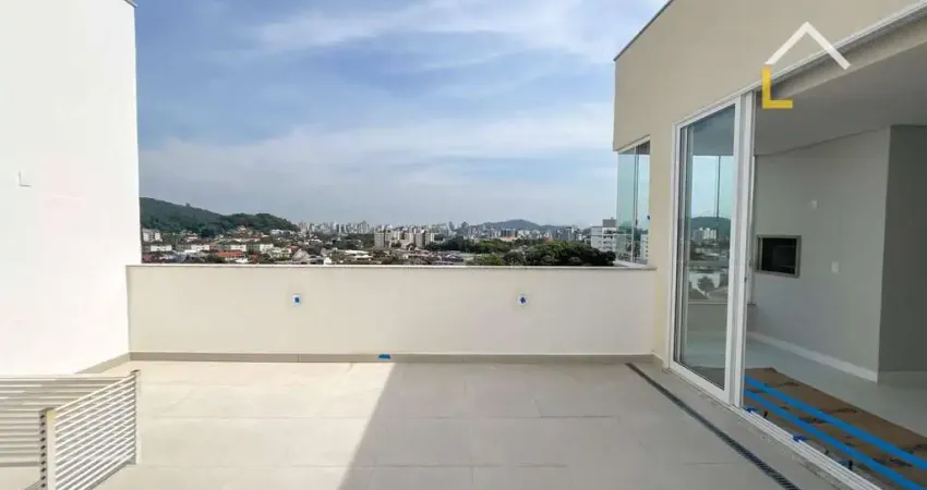 Cobertura com 3 dormitórios à venda, 126 m² por r$ 843.862,76 - saguaçu - joinville/sc
