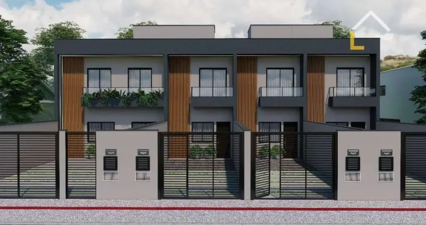 Casa com 2 dormitórios à venda, 77 m² por R$ 390.000,00 - Jardim Iririú - Joinville/SC