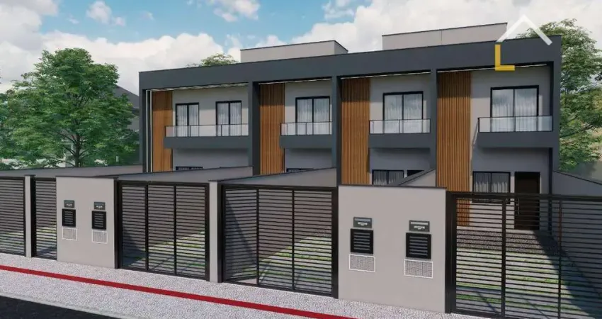 Casa com 2 dormitórios à venda, 65 m² por R$ 375.000,00 - Jardim Iririú - Joinville/SC