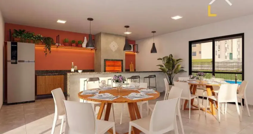 Apartamento com 2 dormitórios à venda, 46 m² por R$ 330.000,00 - Costa e Silva - Joinville/SC