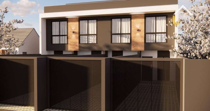 Casa com 2 dormitórios à venda, 64 m² por R$ 394.900,00 - Aventureiro - Joinville/SC
