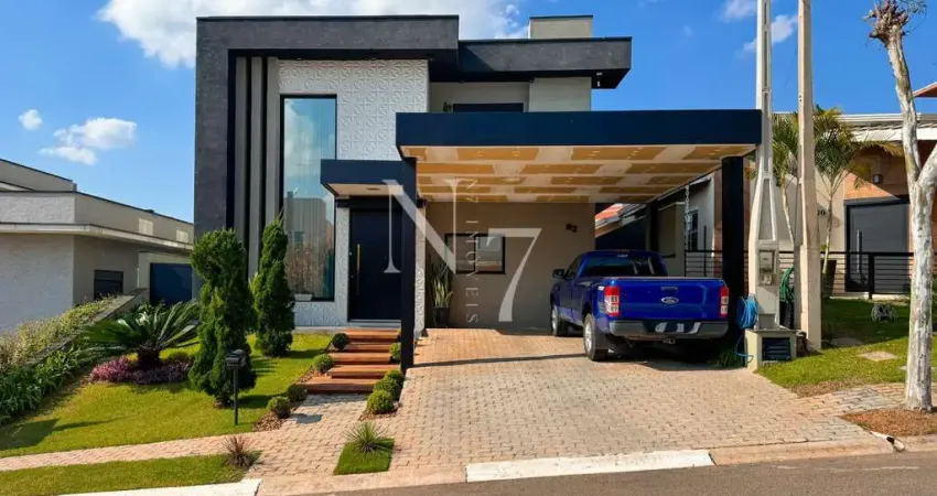 Casa em condomínio atibaia , 3 suítes, piscina, mobiliada e decorada.