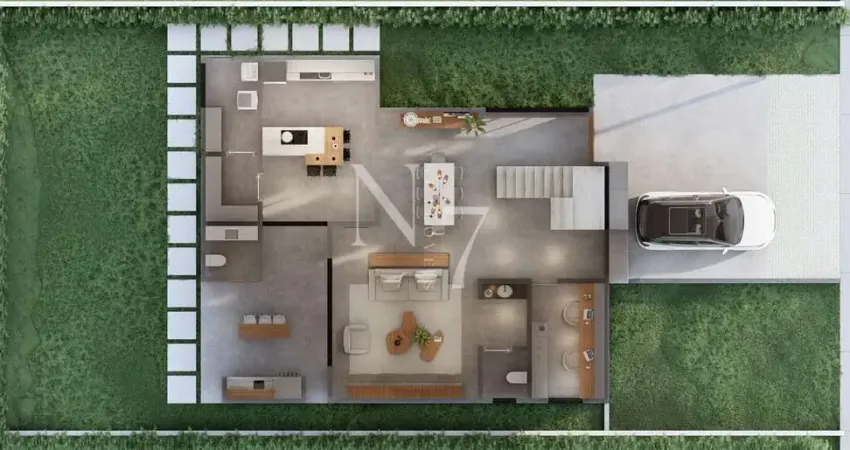 Casa com 3 quartos à venda na Avenida Juca Peçanha, Vila Santista, Atibaia