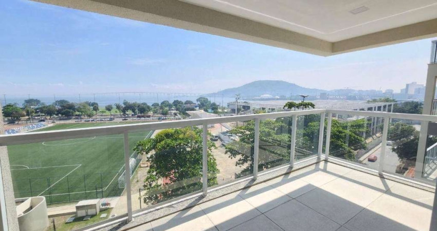 Asset Imóveis vende apartamento com varanda e 2 suítes, 75m², por R$ 830.000 - Centro - Niterói/RJ