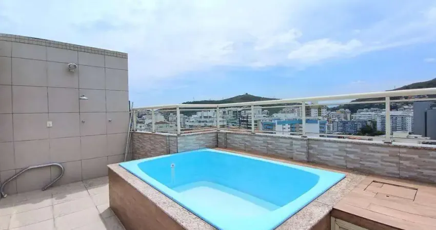 Asset imóveis vende cobertura duplex com 2 dormitórios, 112m², por r$ 990.000 - icaraí - niterói/rj