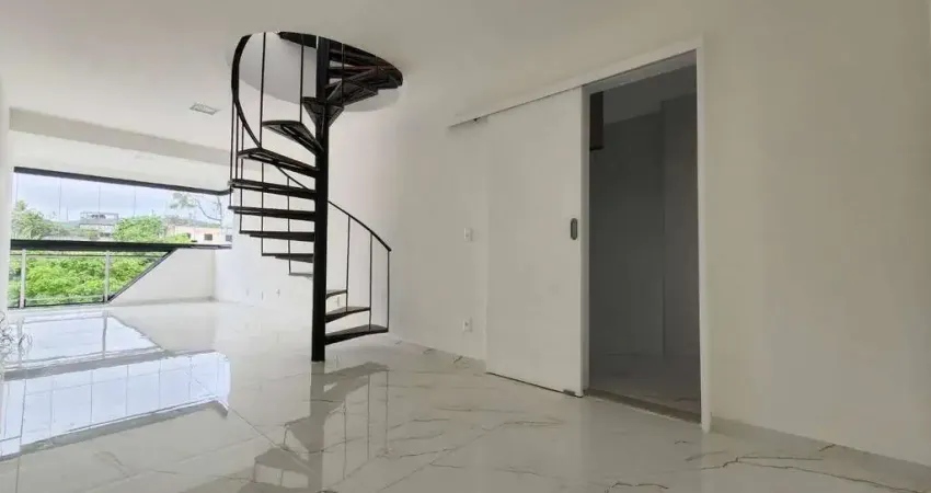 Asset imóveis vende cobertura duplex com varanda e 3 quartos (1suíte), 180m², por r$ 1.350.000 - icaraí - nit