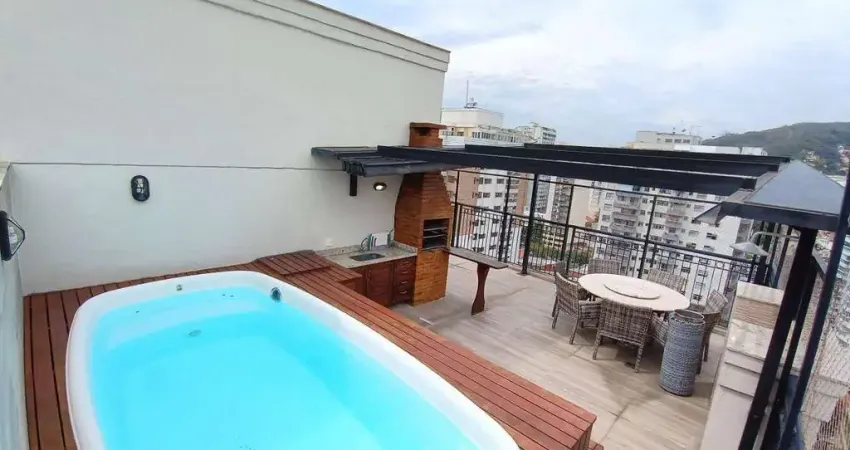 Asset imóveis vende cobertura com 4 quartos (1suíte), 280m², por r$ 2.995.000 - icaraí - niterói/rj