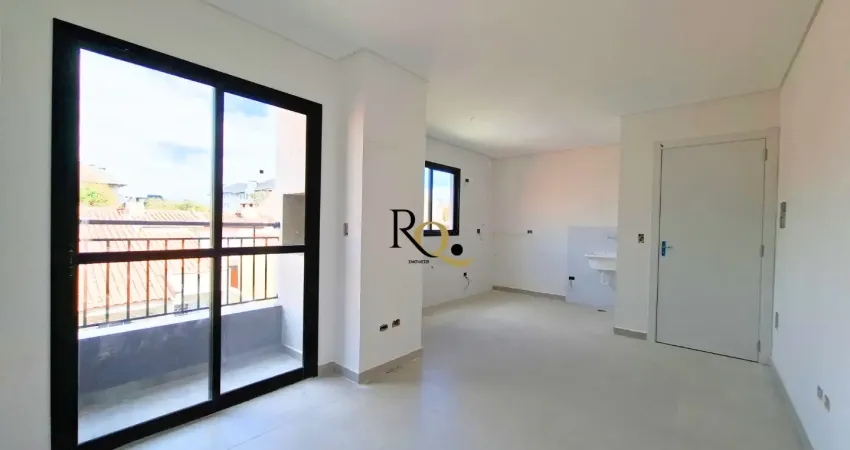 Apartamento novo com sacada e churrasqueira 1 quarto bairro cajuru