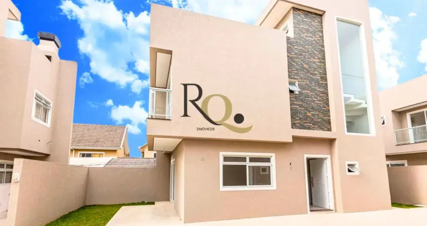 Sobrado novo tríplex área gourmet 3 quartos 1 suíte bairro alto