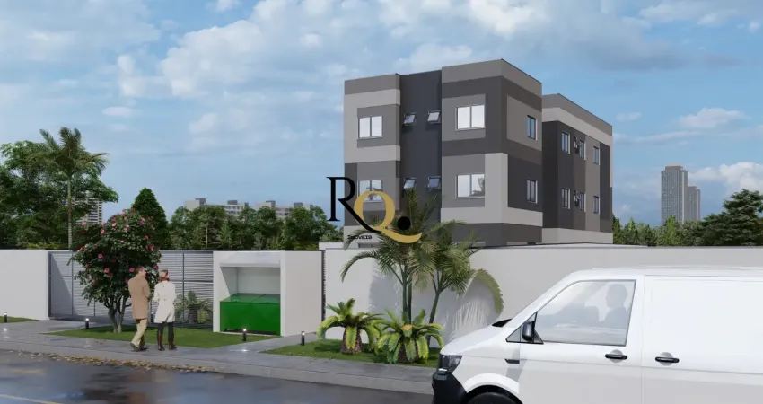 Apartamento garden á venda bairro cajuru studio e vaga demarcada