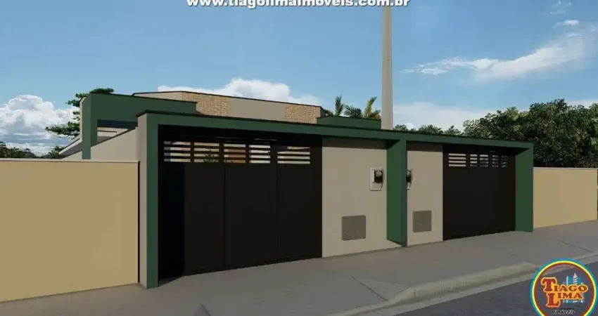 Casa para Venda em Caraguatatuba, Balneário dos Golfinhos, 3 dormitórios, 1 suíte, 2 banheiros, 2 vagas