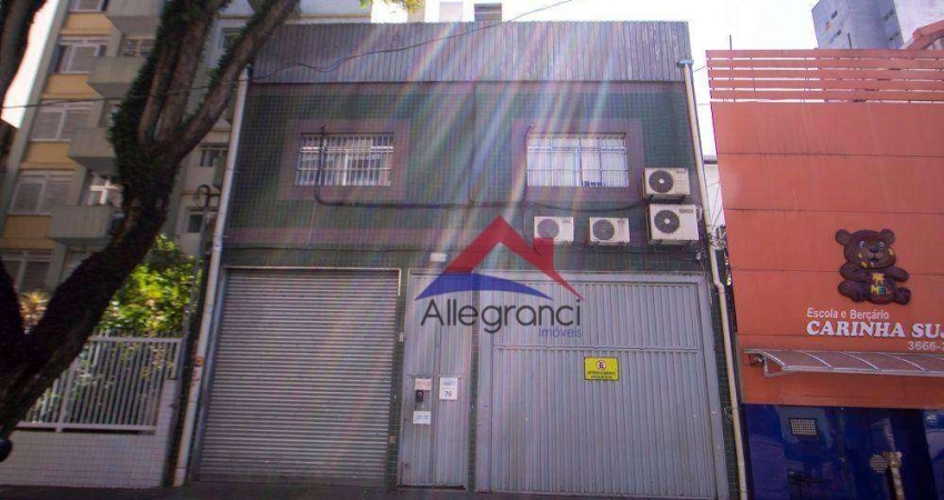 Galpão para alugar, 1000 m² por R$ 35.000,00/mês - Vila Buarque - São Paulo/SP