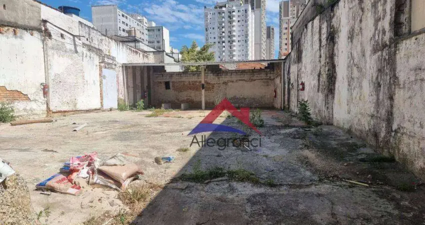 Terreno para alugar, 325 m² por R$ 7.288,34/mês - Belém - São Paulo/SP
