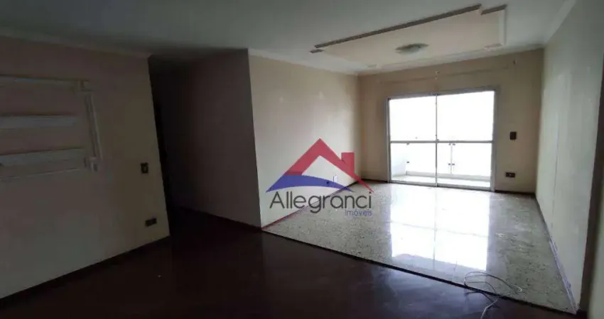 Apartamento com 3 dormitórios para alugar, 107 m² por R$ 4.731,00/mês - Belenzinho - São Paulo/SP