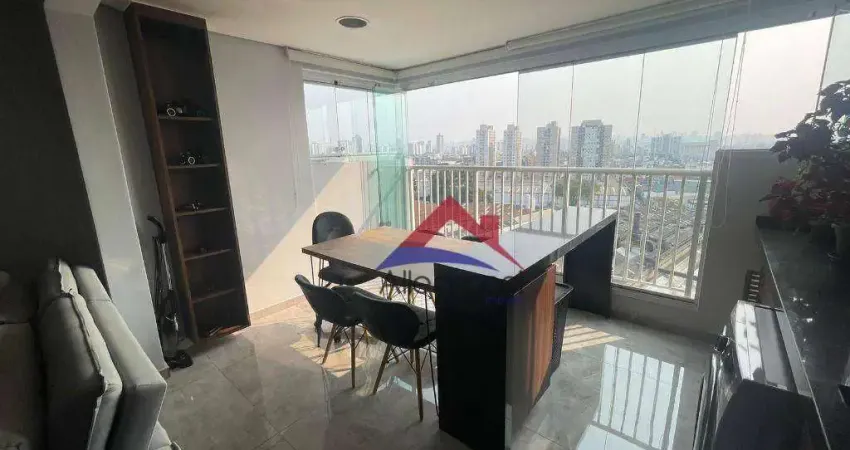 Apartamento com 1 dormitório à venda, 38 m² por R$ 395.000,00 - Brás - São Paulo/SP