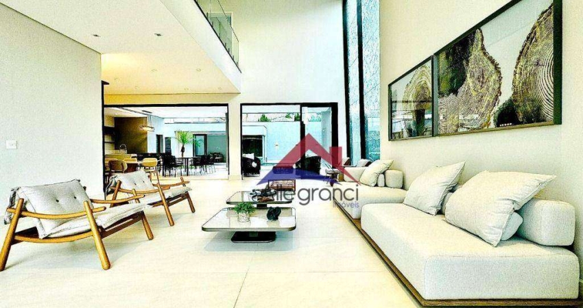 Casa Nova em Condomínio Porteira Fechada à venda, 490 m² por R$ 5.250.000 - Acapulco - Guarujá/SP
