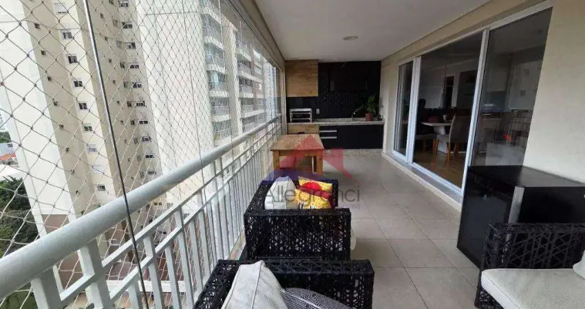 Apartamento com 3 dormitórios à venda, 126 m² por r$ 1.800.000 - belenzinho - são paulo/sp