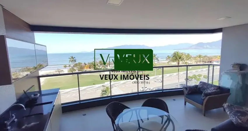 Excelente apto de alto padrão para locação indaiá, caraguatatuba-sp edifício varandas do indaiá