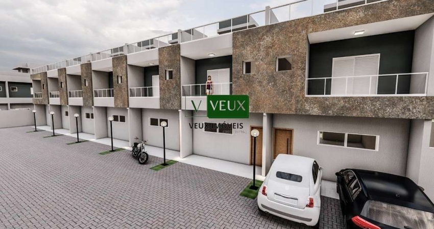 Excelente sobrados de alto padrão a venda  Massaguaçu, Caraguatatuba Triplex em condomínio fechado