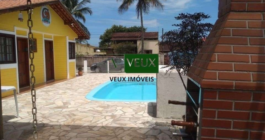 Casa com 4 quartos piscina e varanda gourmet em condomínio a venda Massaguaçu Caraguatatuba SP