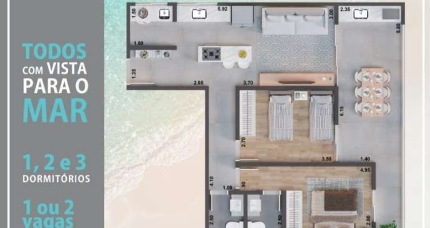 Breve Lançamento  Britânia, Caraguatatuba-Sp Residencial Edifício Bilbao