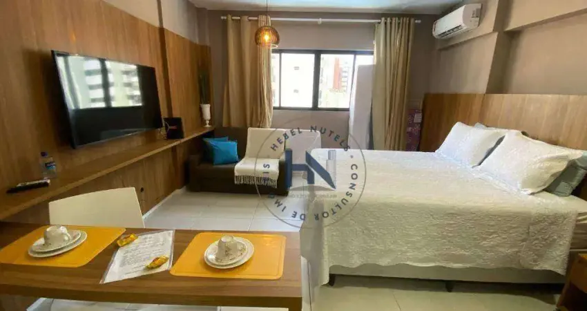 Apartamento com 1 dormitório à venda, 42 m² por R$ 550.000,00 - Ponta Verde - Maceió/AL