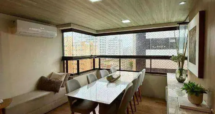 Apartamento com 3 dormitórios à venda, 147 m² por r$ 1.790.000 - jatiúca - maceió/al