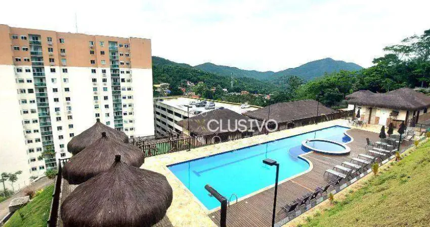 Apartamento com 3 dormitórios, 65 m² - venda por r$ 260.000,00 ou aluguel por r$ 2.010,00/mês - rio do ouro - são gonçalo/rj