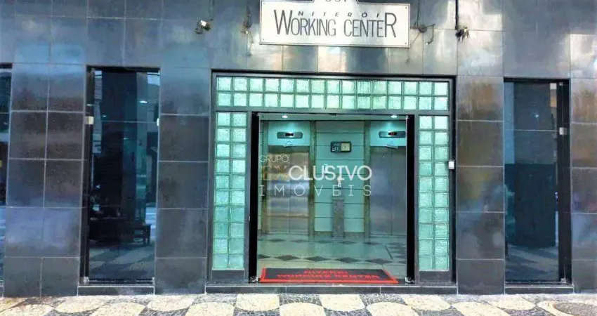 Sala para alugar, 43 m² por r$ 1.850,00/mês - centro - niterói/rj