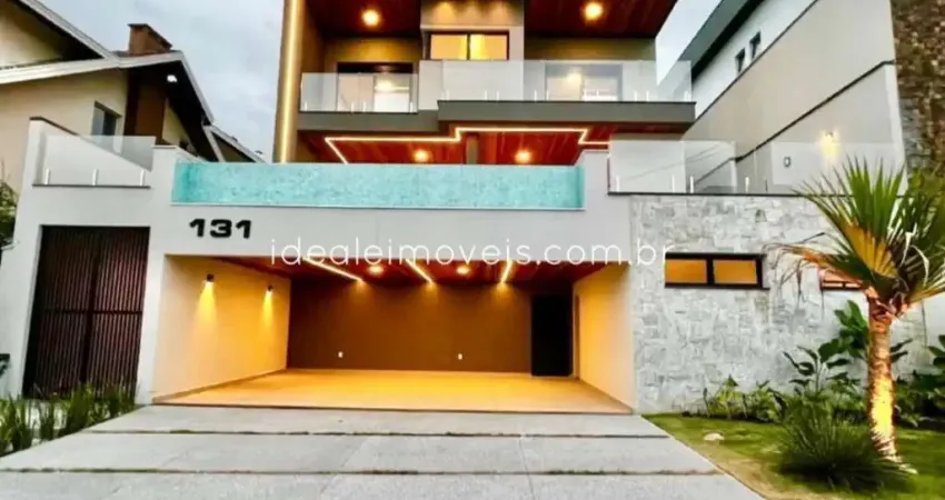 Casa em Condomínio para Venda em São José dos Campos, Condomínio Residencial Jaguary, 5 dormitórios, 5 suítes, 7 banheiros, 6 vagas