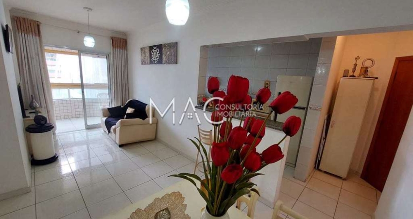 Apartamento com 1 quarto, Aviação, Praia Grande - R$ 310 mil, Cod: 449