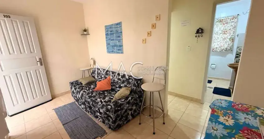 Apartamento com 1 quarto, canto do forte, praia grande - r$ 290 mil, cod: 815