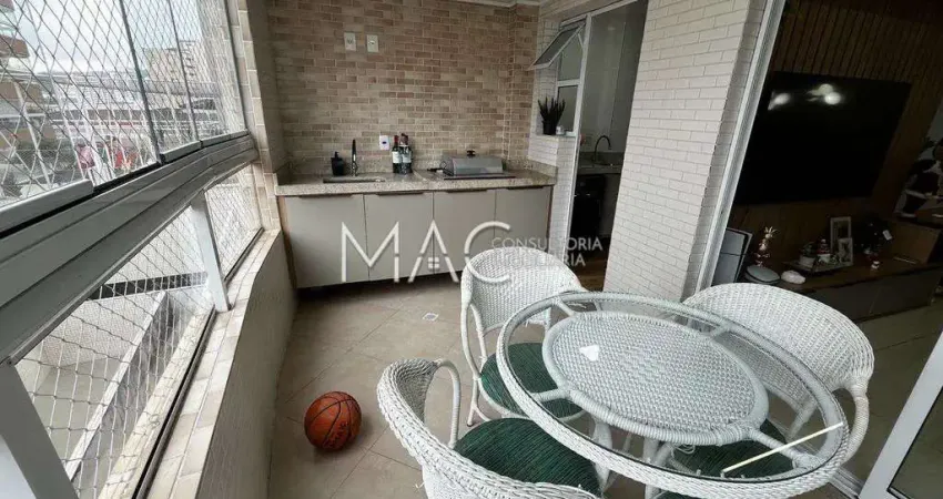 Apartamento com 2 quartos, boqueirão, praia grande - r$ 690 mil, cod: 1088