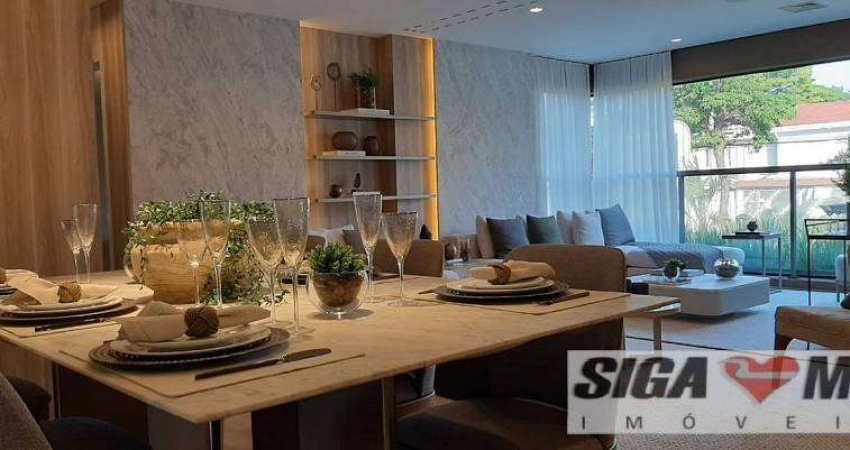 APTO CAMPO BELO NOVO  3 SUÍTES / 2 VAGAS- 125m²A.Ú LOCALIZAÇÃO NOBRE