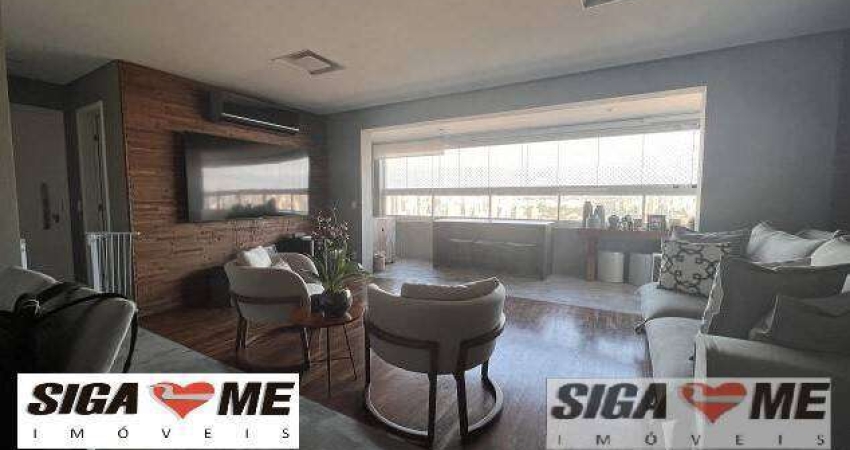 APARTAMENTO EM BROOKLIN PAULISTA COM 130m² A.Ú Á VENDA