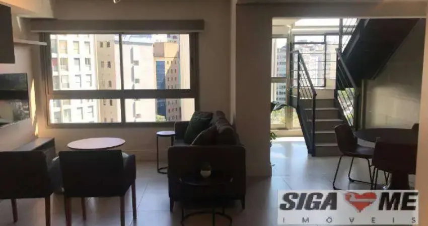 JD.PAULISTA LOCAÇÃO DUPLEX 2 SUÍTES ESPAÇOSA MOBILIADO 2VGS 87m2 $13.500,00
