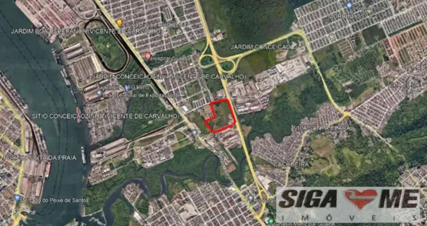 TERRENO A VENDA COM 93.003M² NO GUARUJÁ - PROXIMO AO PORTO DE SANTOS