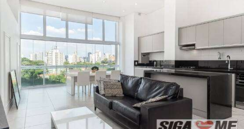 BROOKLIN LOCAÇÃO APTO 1 SUÍTE SALA AMPLA 2 VGS MOBILIADO 85m2 $11.000,00